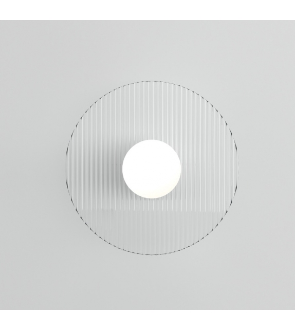 Disc and Sphere Glass Atelier Areti Wall Lamp