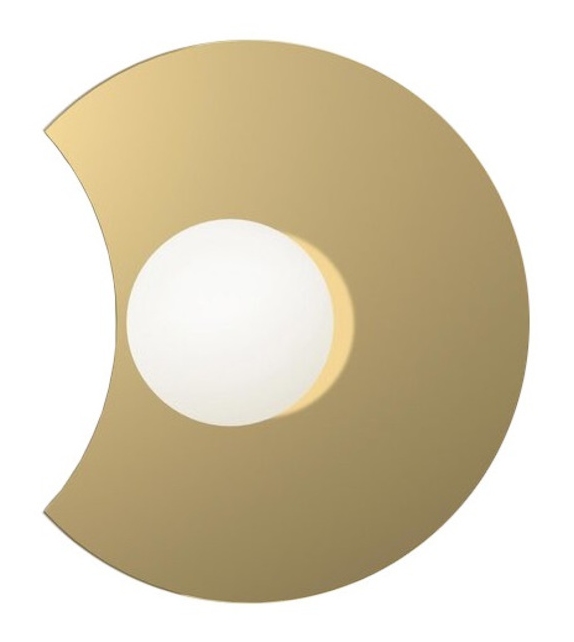 Disc and Sphere Intersecting / Bent Atelier Areti Wall Lamp