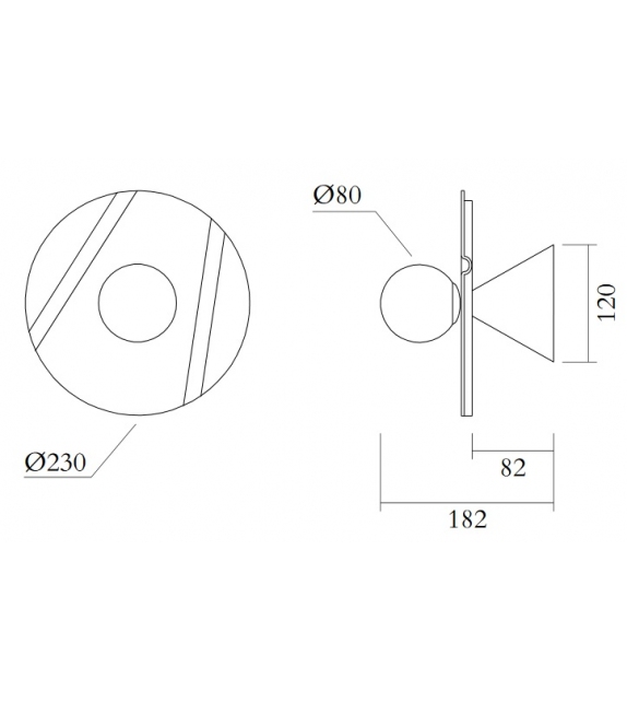 Disc and Sphere Intersecting / Bent Atelier Areti Applique