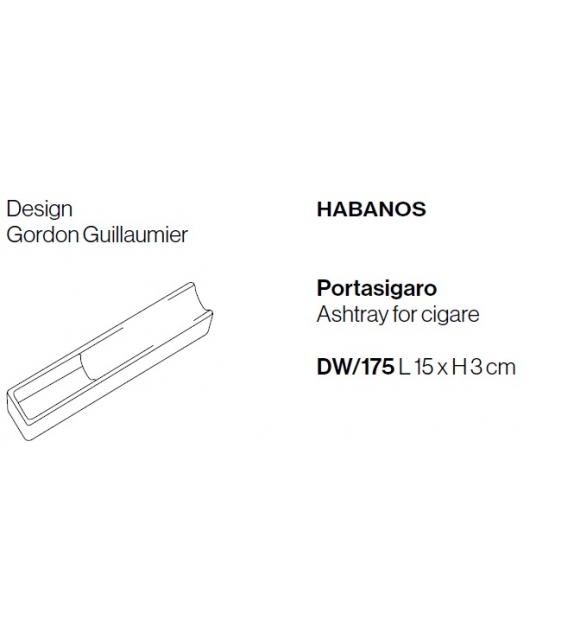 Listo para entregar - Habanos Bosa Cenicero para Puros