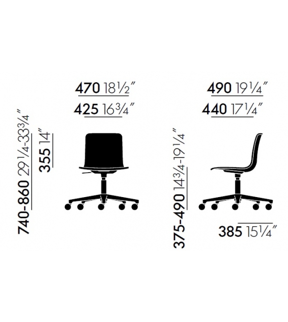 HAL Studio Chaise Vitra