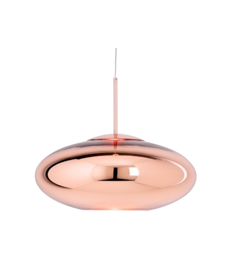 Copper Wide LED Tom Dixon Lampada a Sospensione