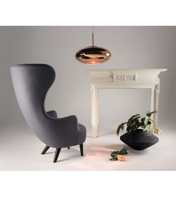 Copper Wide LED Tom Dixon Lámpara de Suspensión