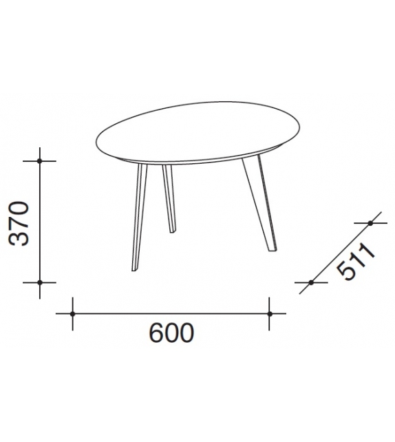 Ready for shipping - Flowers Lema Coffee Table