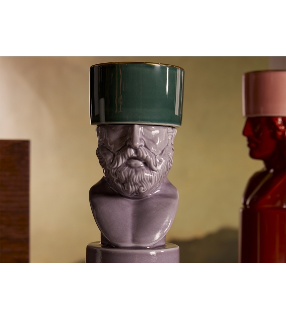 LCDC Il Letterato Lavander Ginori 1735 Bougeoir