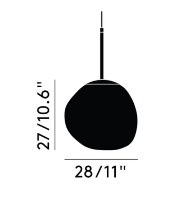 Melt LED Tom Dixon Pendelleuchte