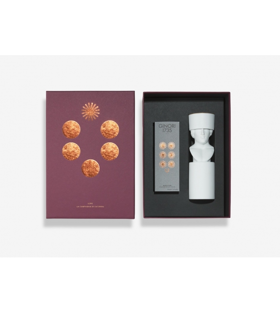 LCDC Il Letterato Pure White Ginori 1735 Candleholder