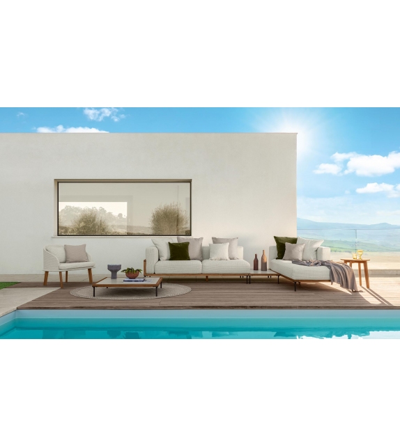 Cleo Teak Talenti Couchtisch