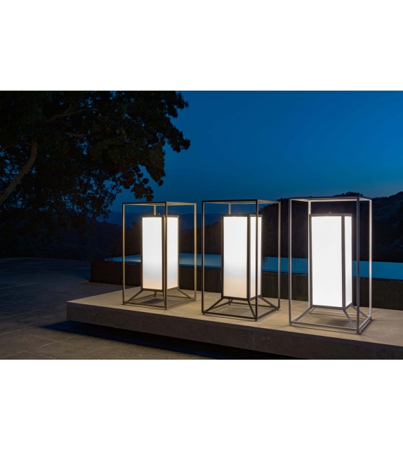 Cleo Teak Talenti Floor/Table Lamp