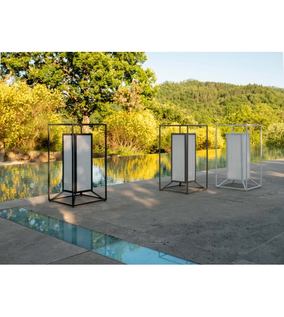 Cleo Teak Talenti Floor/Table Lamp