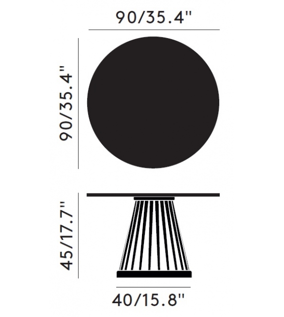 Fan Tom Dixon Side Table