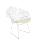 Bertoia Diamond Outdoor Chair With Cushion Knoll