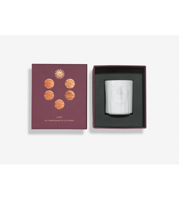 LCDC La Dama Flamingo Ginori 1735 Candleholder