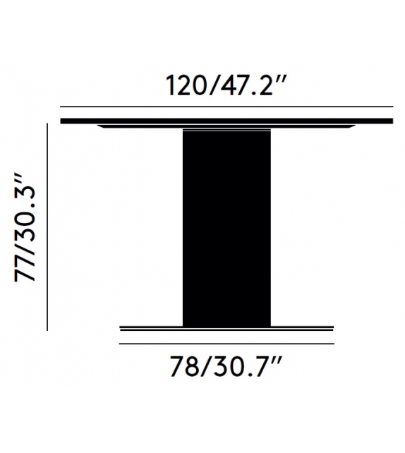 Tom Dixon Tube Primavera Table