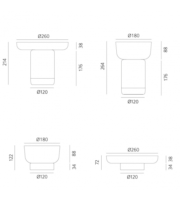 Bontà Artemide Lámpara de Mesa
