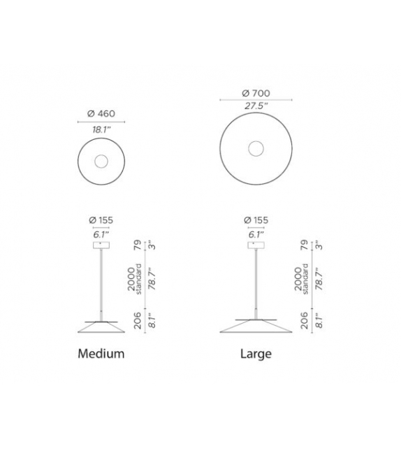 Asia Contardi Suspension Lamp
