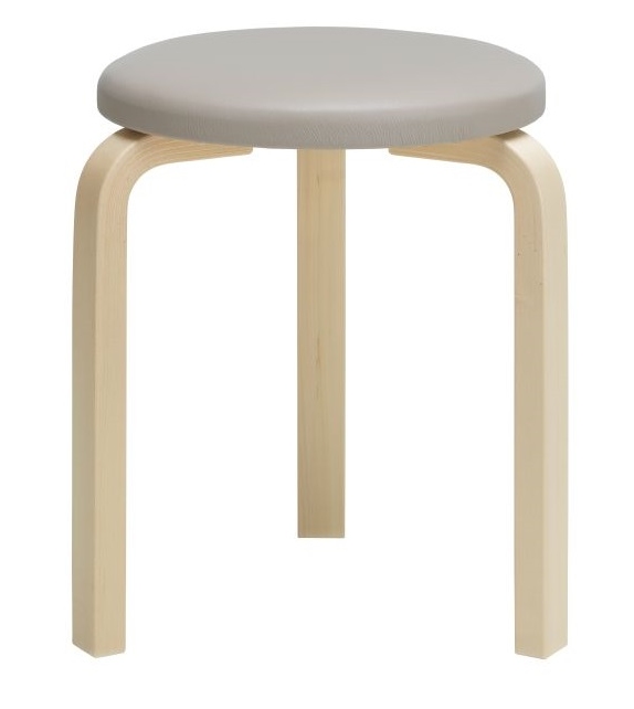 60 Stool Artek Tabouret Rembourré