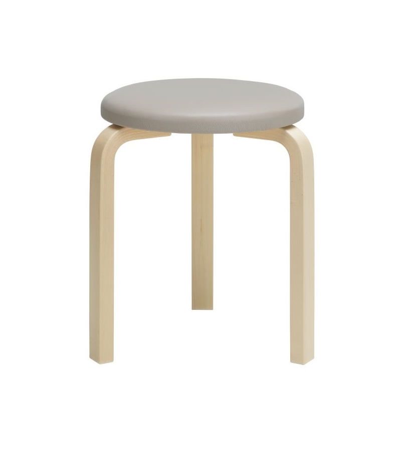 60 Stool Artek Gepolsterter Hocker