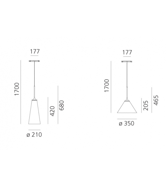 Look at Me Track Artemide Suspension