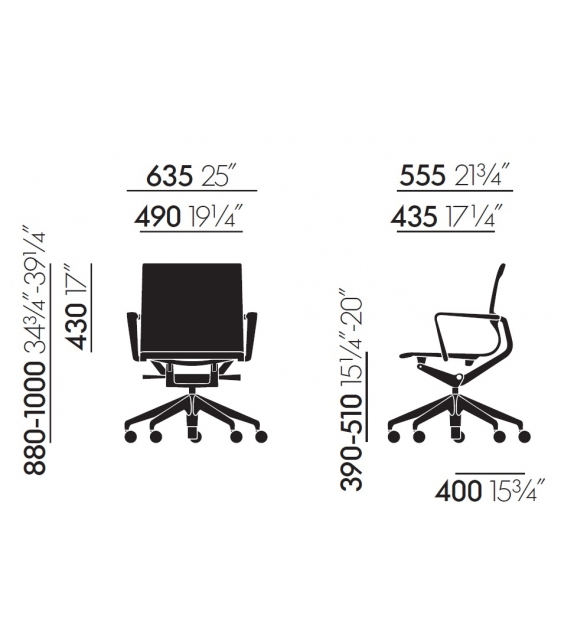 Physix Swivel Chair Vitra