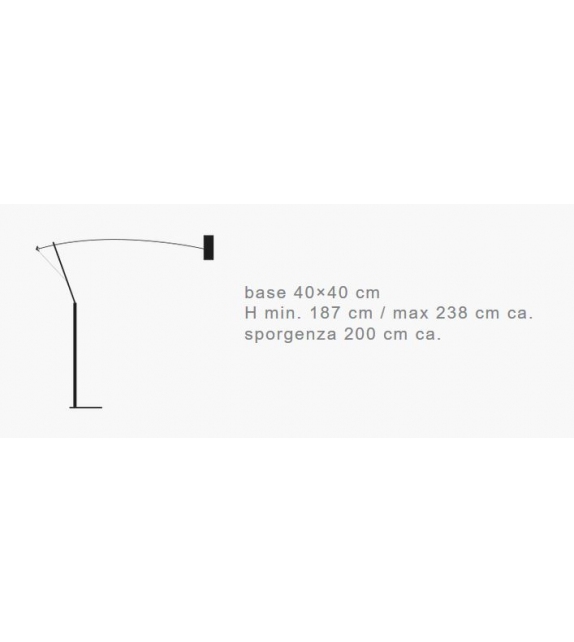 Ettorino F Catellani&Smith Lampadaire