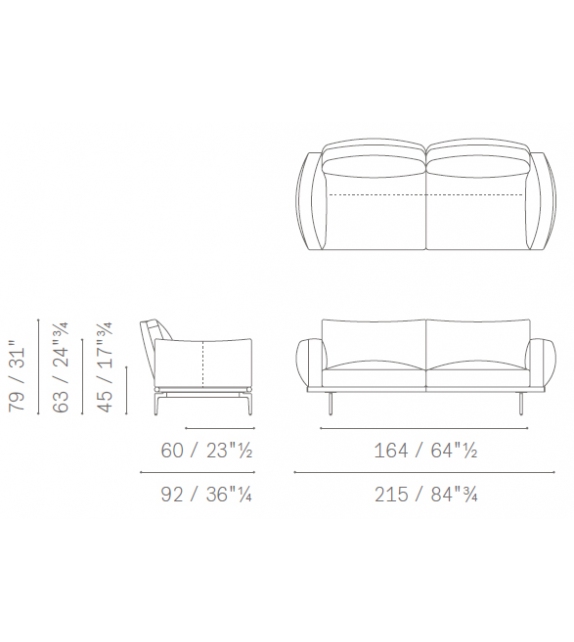 Happy Jack Poltrona Frau Sofa