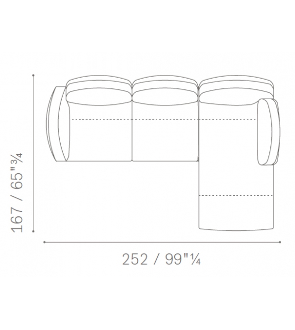 Happy Jack Poltrona Frau Sofa