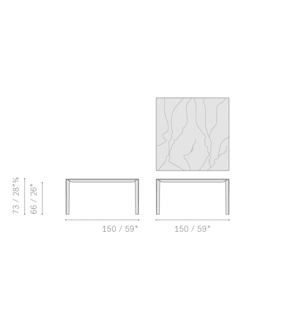 Homey Table Poltrona Frau