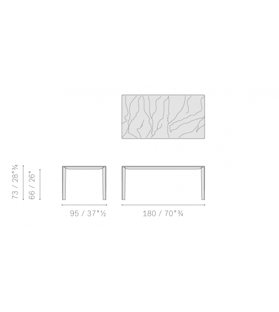 Homey Poltrona Frau Table