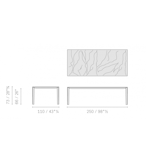 Homey Table Poltrona Frau