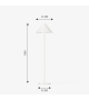 Keglen Louis Poulsen Floor Lamp
