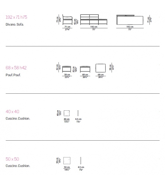 Girgenti Baxter Canapé