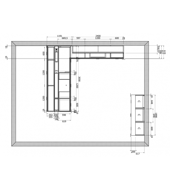 Versandfertig - Prime /XY Dada Küche