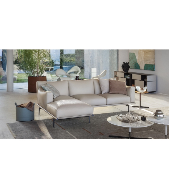 Leather Basket Cesta Poltrona Frau