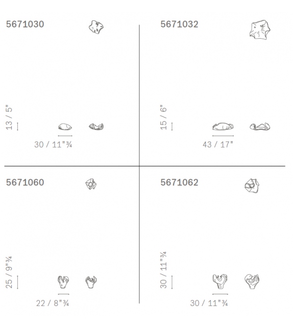 Gli Oggetti - Water Illusion Poltrona Frau Container