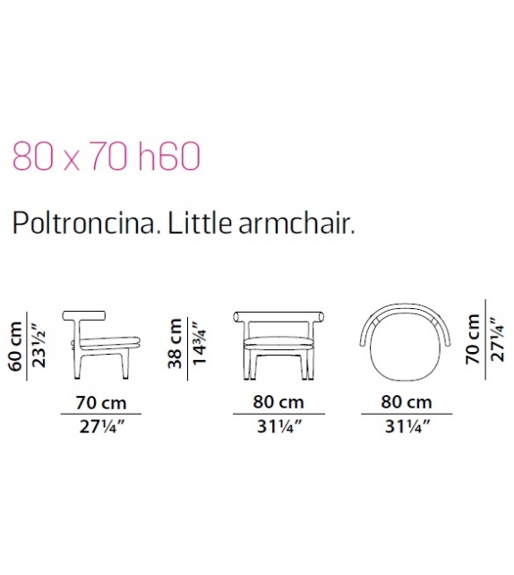 Himba Baxter Poltroncina