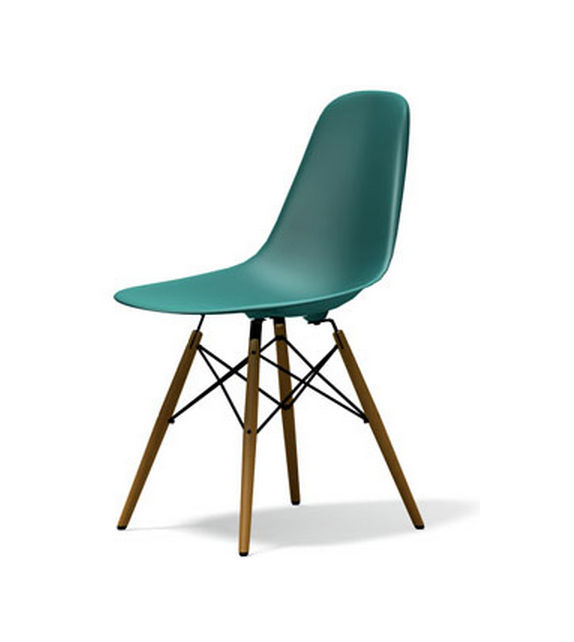 Eames Plastic Side Chair DSW Stuhl Vitra
