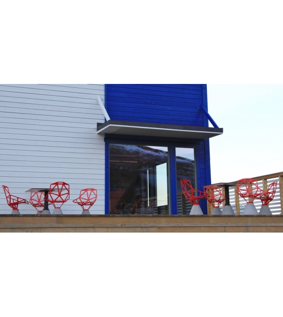 Chair_One Magis Chaise Avec Base en Béton