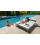 Cleo Teak Talenti Sun Lounger