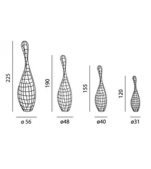 Bolla Lampadaire Gervasoni