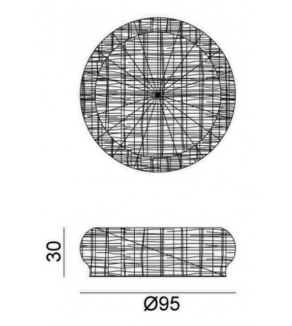 Bolla 15 Petite Table & Tabouret Gervasoni