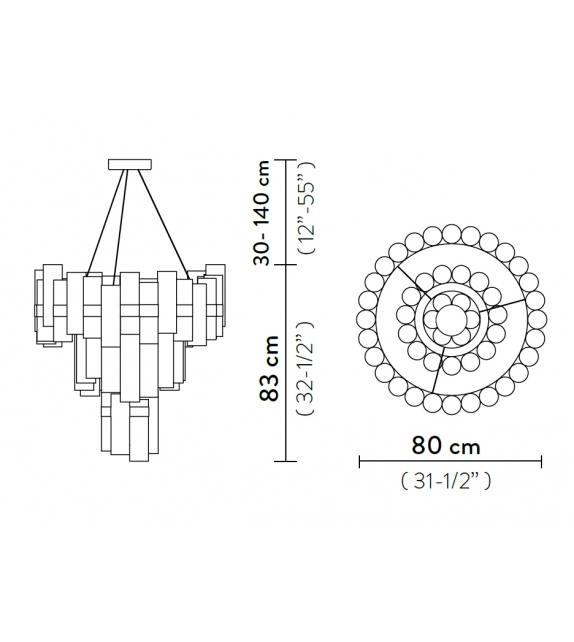 La Lollo XL Slamp Suspension Lamp