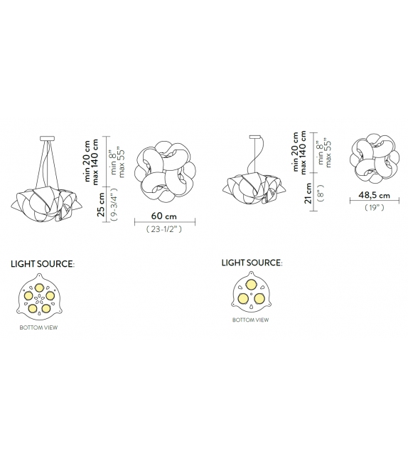 Fabula Slamp Làmpara de Suspension