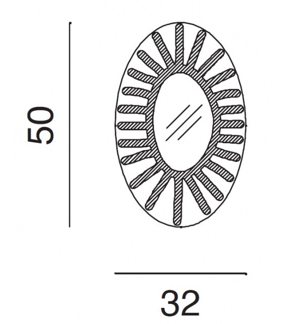 Brick 96 Espejo Gervasoni