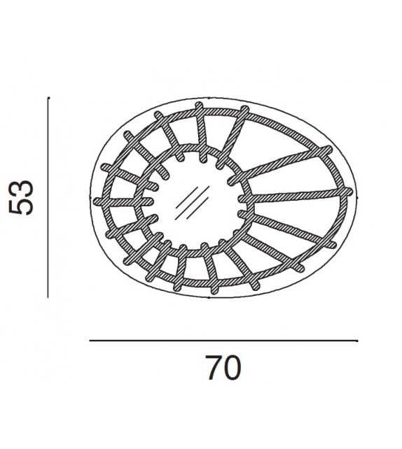 Brick 97 Specchio Gervasoni