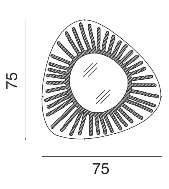 Brick 98 Espejo Gervasoni