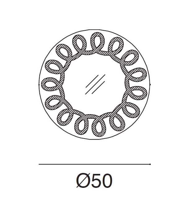 Brick 99 Espejo Gervasoni