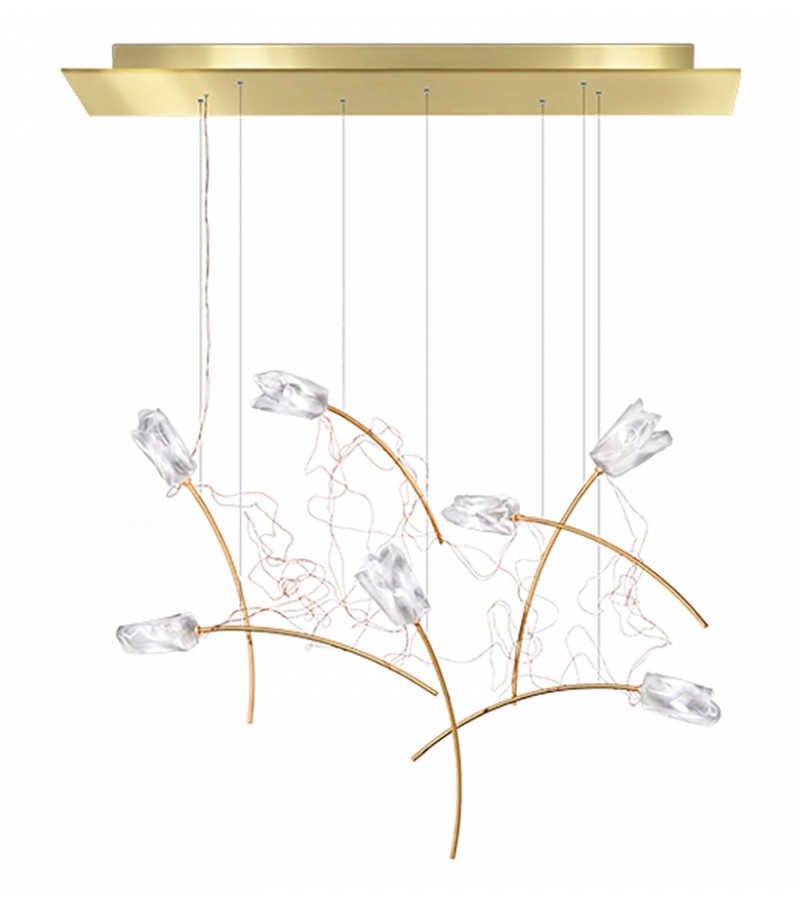 Tulip Linear Slamp Lampada a Sospensione