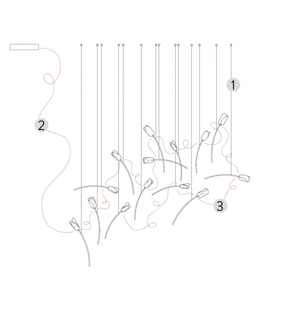 Tulip 14 Free Slamp Hängeleuchte