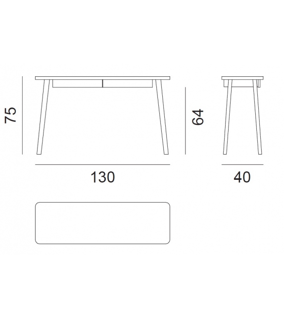Beds LC 60 Gervasoni Bureau